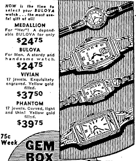 Bulova advert